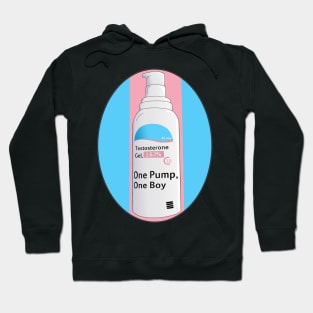 One pump, one boy Hoodie